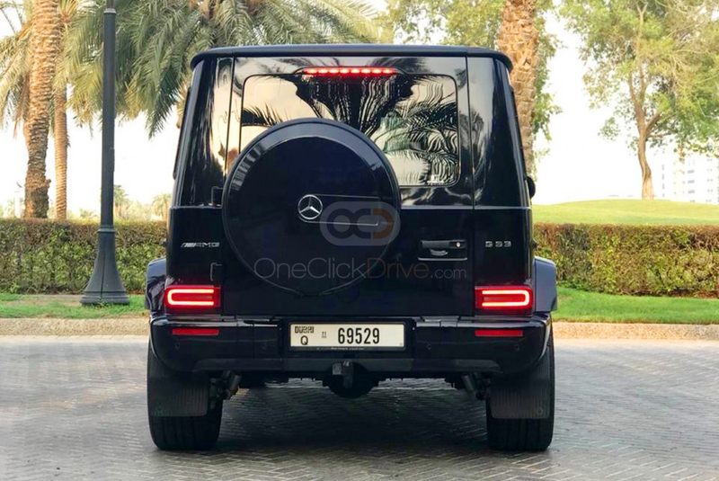 黑色的 奔驰 AMG G63 2019